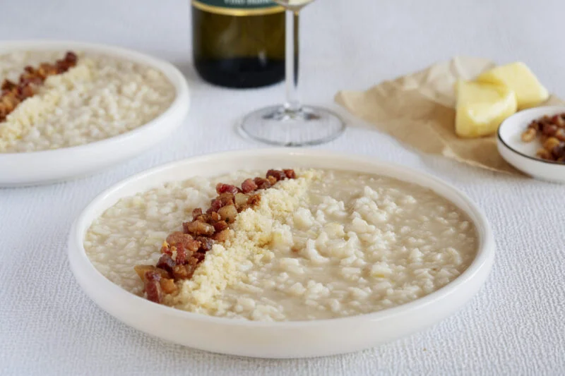 Lombardie Krémové risotto s pancettou