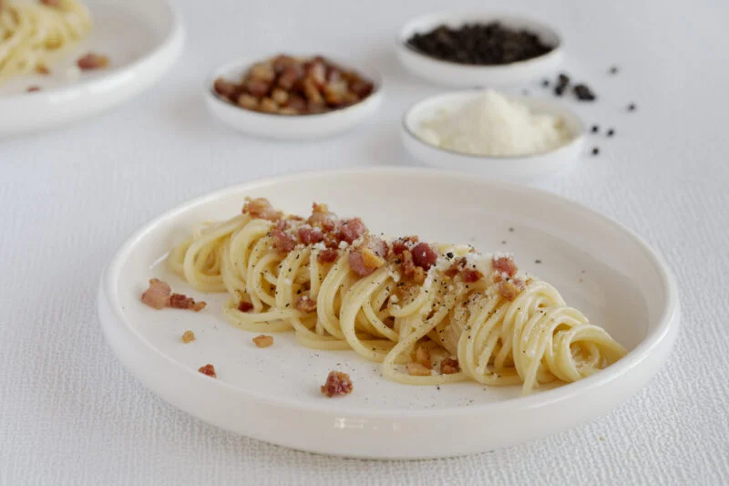 Řím Spaghetti carbonara